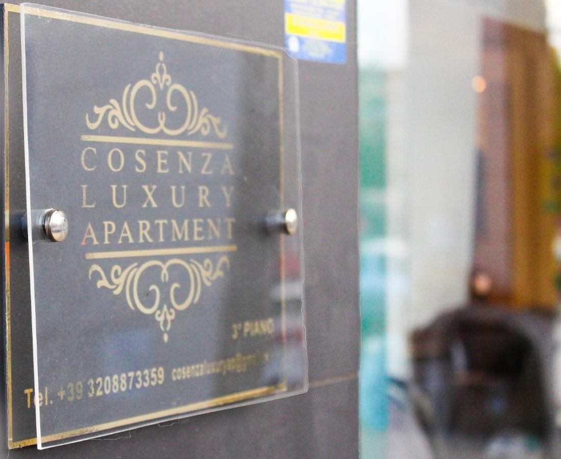 Cosenza Luxury Apartment Exterior foto